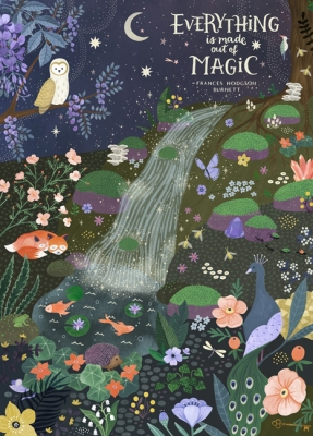 Book cover image - Everything Is Made Out of Magic 1,000-Piece Puzzle (Flow)