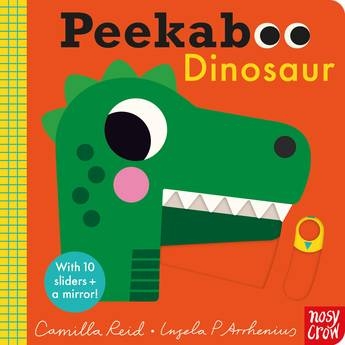 Book cover image - Peek a Boo Dinosaur