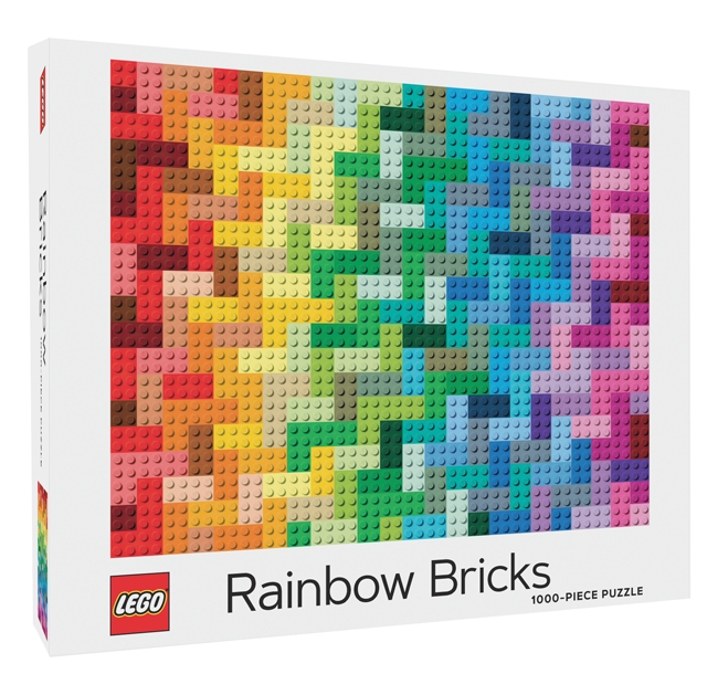 Book cover image - LEGO Rainbow Bricks Puzzle