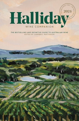 Book cover image - Halliday Wine Companion 2024