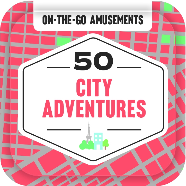 Book cover image - On-the-Go Amusements: 50 City Adventures