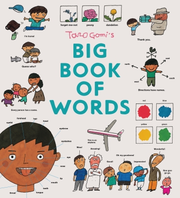 Book cover image - Taro Gomi’s Big Book of Words