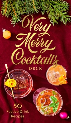 Book cover image - Very Merry Cocktails Deck