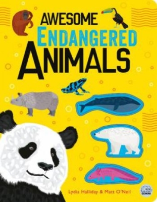 Book cover image - Awesome Endangered Animals