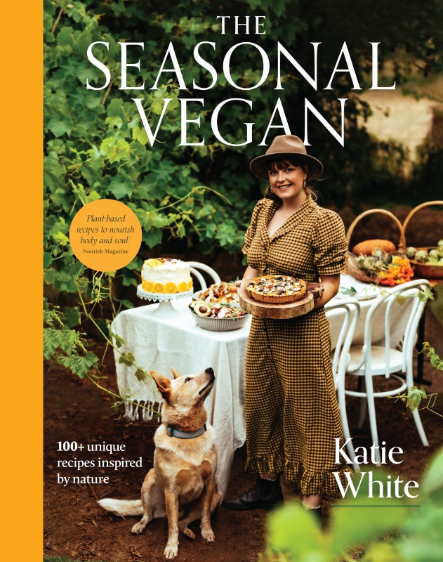 Book cover image - The Seasonal Vegan