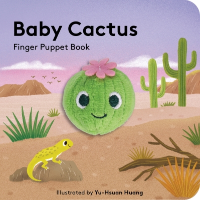 Book cover image - Baby Cactus: Finger Puppet Book