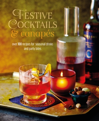 Book cover image - Festive Cocktails & Canapes
