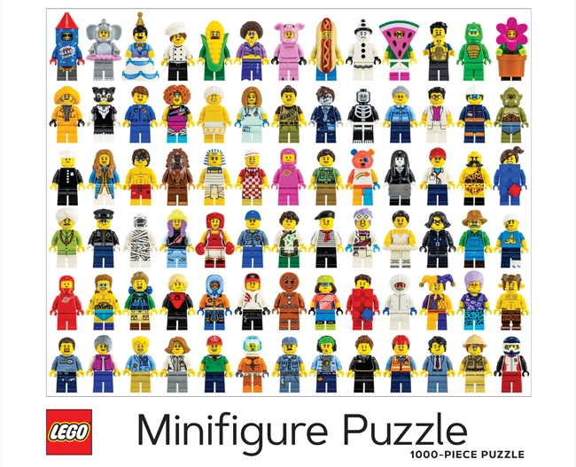 Book cover image - LEGO Minifigure Puzzle