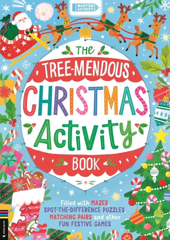 Book cover image - The Tree-mendous Christmas Activity Book