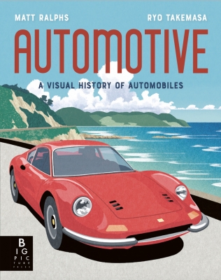 Book cover image - Automotive: A Visual History of Automobiles