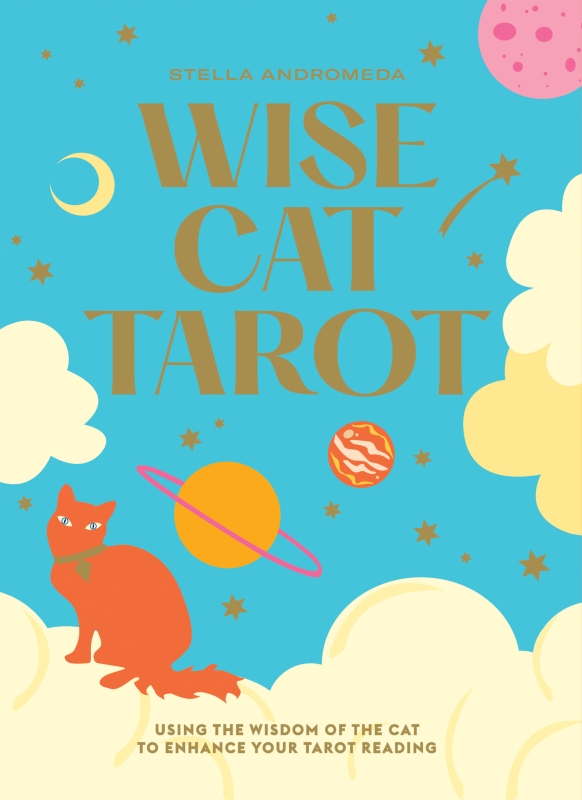 Book cover image - Wise Cat Tarot