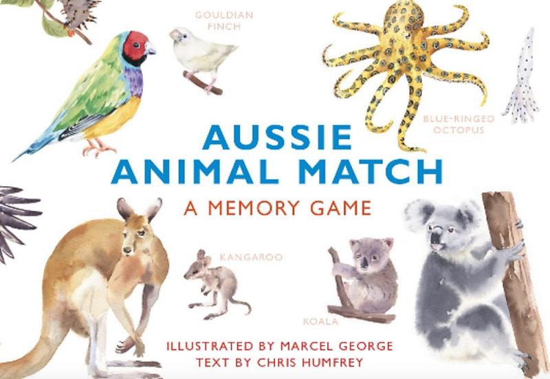 Book cover image - Aussie Animal Match