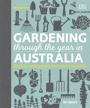 Book cover image - Gardening Through the Year in Australia