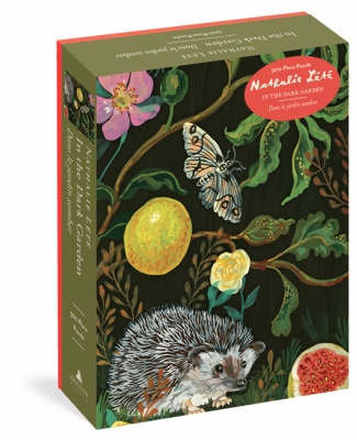 Book cover image - Nathalie Lété: In the Dark Garden 500-Piece Puzzle