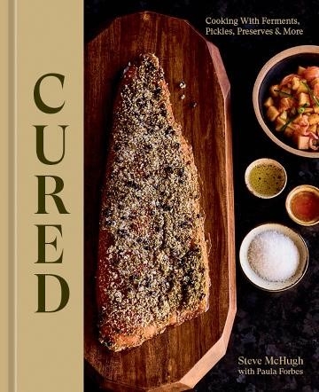 Book cover image - Cured: Cooking With Ferments, Pickles, Preserves & More