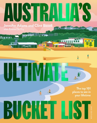 Book cover image - Australia’s Ultimate Bucket List 2nd edition