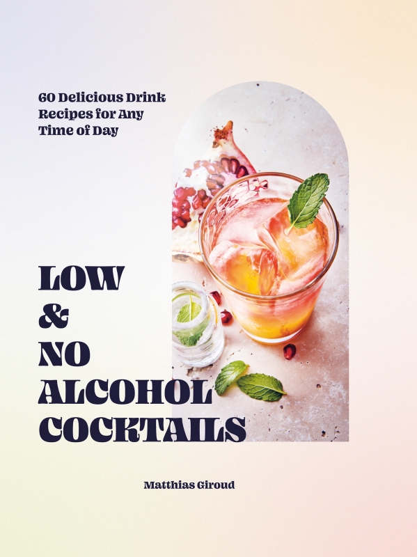 Book cover image - Low- and No-alcohol Cocktails