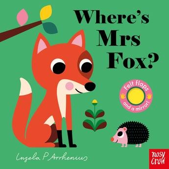 Book cover image - Where’s Mrs Fox: Felt Flaps
