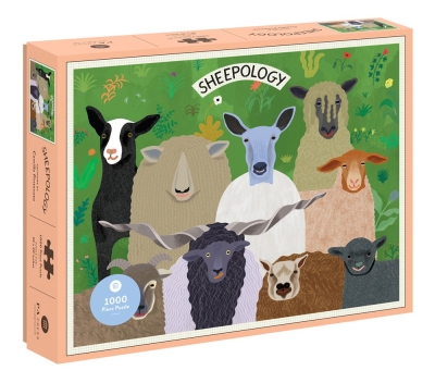 Book cover image - Sheepology 1000-Piece Puzzle