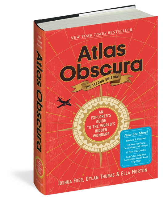 Book cover image - Atlas Obscura, 2nd Edition