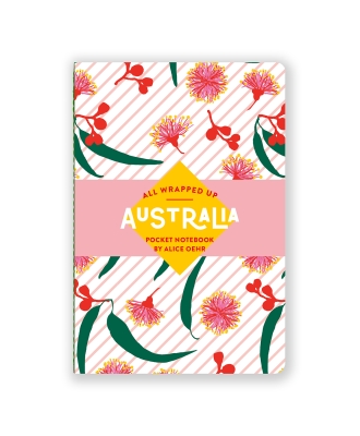 Book cover image - All Wrapped Up: Australia by Alice Oehr Pocket Notebook