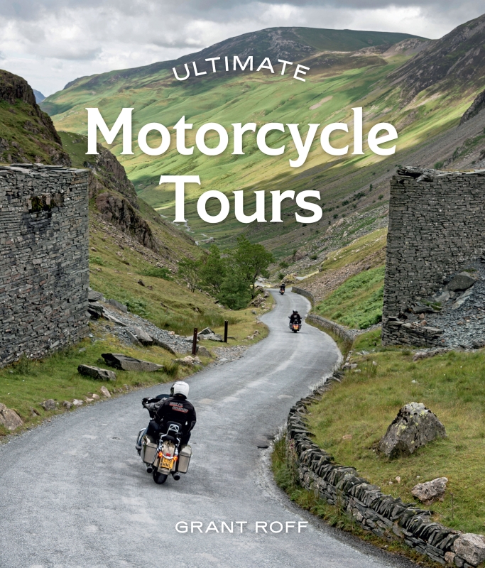 Book cover image - Ultimate Motorcycle Tours