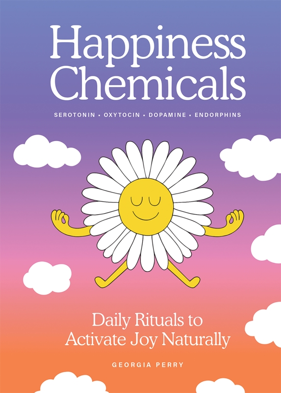 Book cover image - The Happiness Chemicals