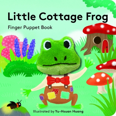 Book cover image - Little Cottage Frog: Finger Puppet Book