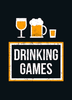 Book cover image - Drinking Games