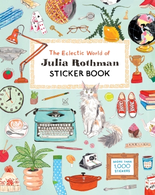 Book cover image - The Eclectic World of Julia Rothman Sticker Book