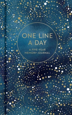 Book cover image - Celestial One Line a Day (Blank Journal for Daily Reflections, 5 Year Diary Book)