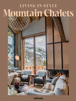 Book cover image - Living in Style Mountain Chalets