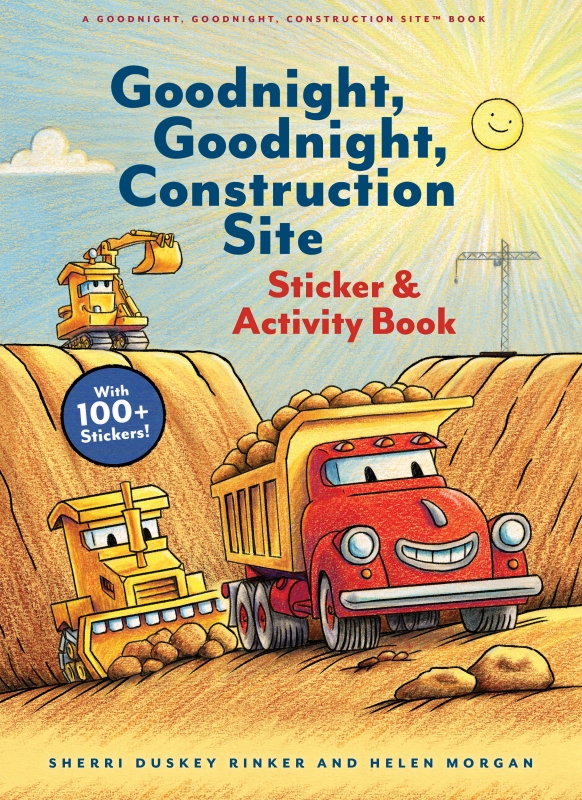 Book cover image - Goodnight, Goodnight, Construction Site Sticker & Activity Book