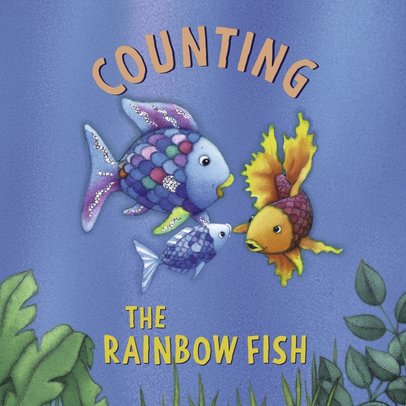 Book cover image - The Rainbow Fish: Counting