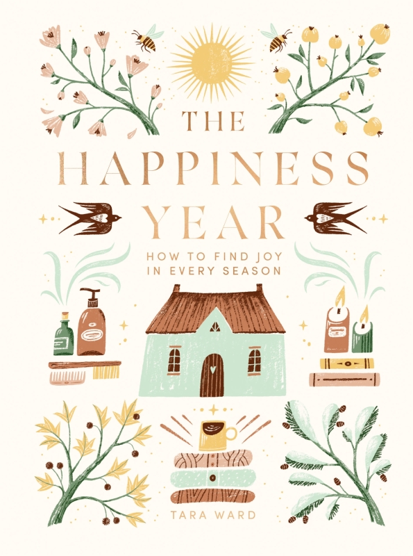 Book cover image - The Happiness Year