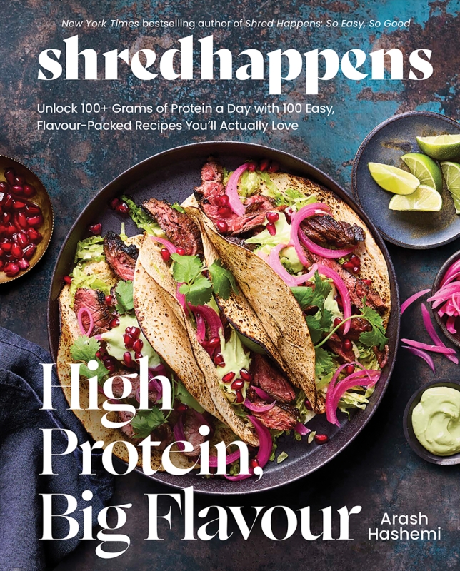 Book cover image - shredhappens: High Protein Big Flavour