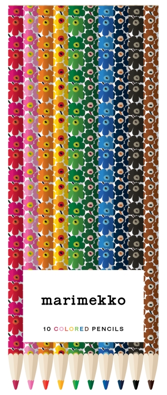 Book cover image - Marimekko Colored Pencils (Unikko)