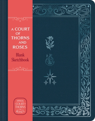 Book cover image - A Court of Thorns and Roses Official Sketchbook (Flowers, Flames, and Stars)