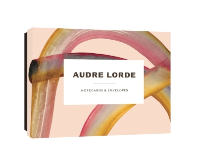 Book cover image - Audre Lorde Notecards