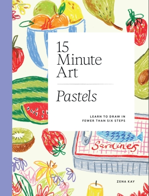 Book cover image - 15-minute Art Pastels