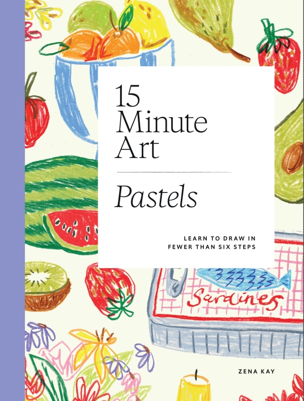 Book cover image - 15-minute Art Pastels