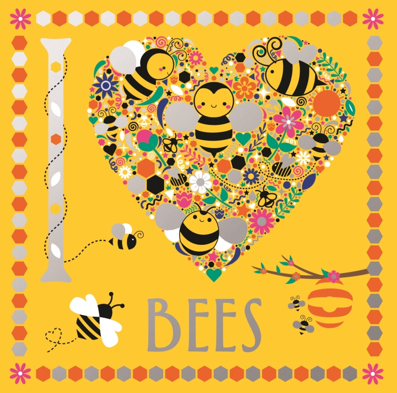 Book cover image - I Heart Bees