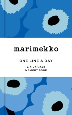 Book cover image - Marimekko One Line a Day (Blue Unikko)