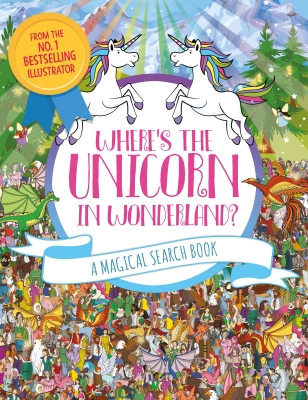 Book cover image - Where’s the Unicorn in Wonderland?