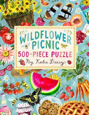 Book cover image - Wildflower Picnic 500-Piece Puzzle
