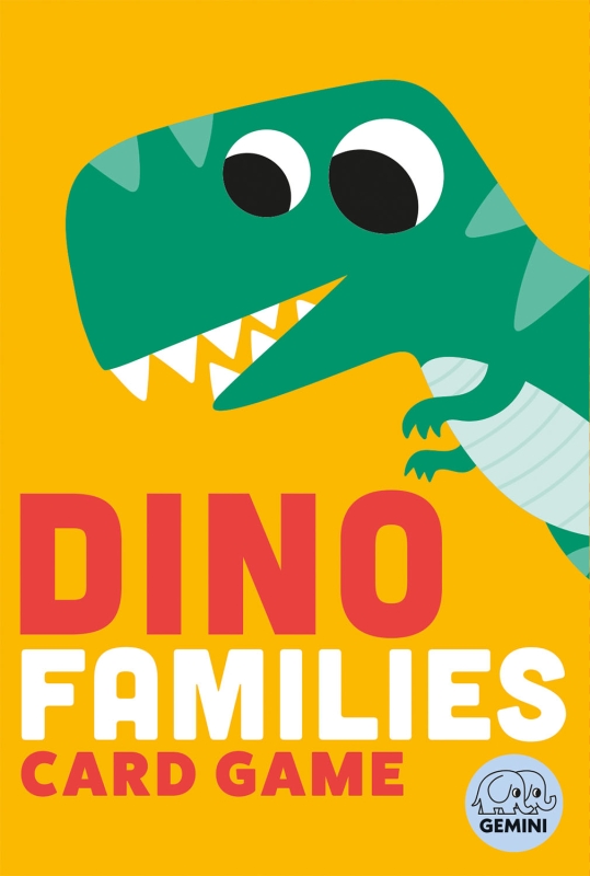 Book cover image - Dino Families Card Game