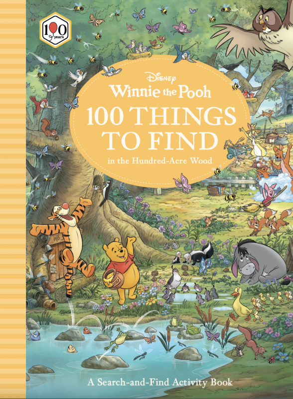 Book cover image - 100 Things to Find in the Hundred-Acre Wood