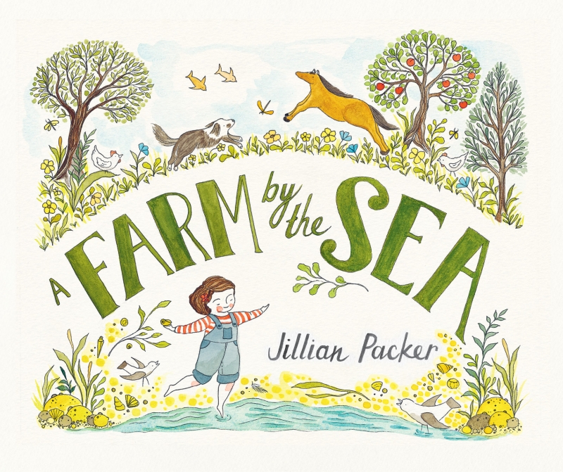 Book cover image - A Farm by the Sea 