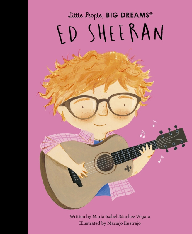 Book cover image - Ed Sheeran (Little People, Big Dreams)