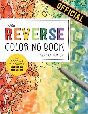 Book cover image - The Reverse Coloring Book™